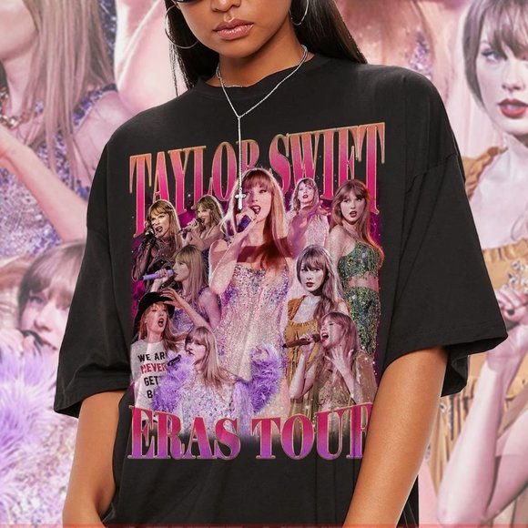 Tops - Swiftie Retro 90S Style Shirt The Eras Tour 2023 Tshirt Music Country Tees